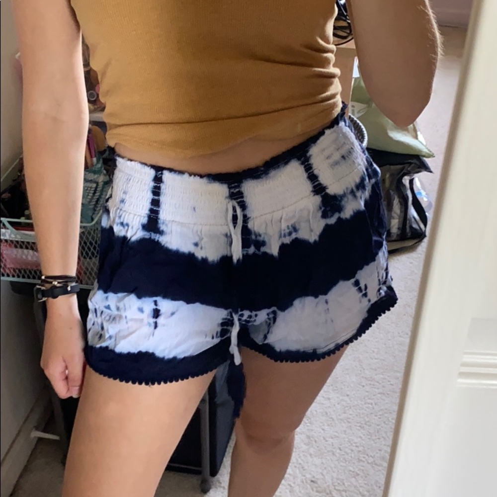 Tie Dye Flowy Shorts